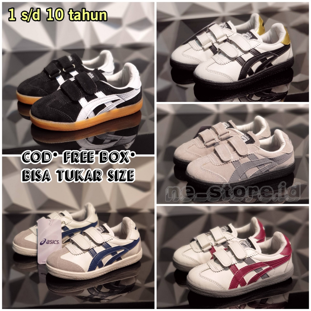 SEPATU ANAK ONITSUKA TIGER TOKUTEN PREMIUM QUALITY SNEAKER ANAK LAKI LAKI PEREMPUAN PEREKAT