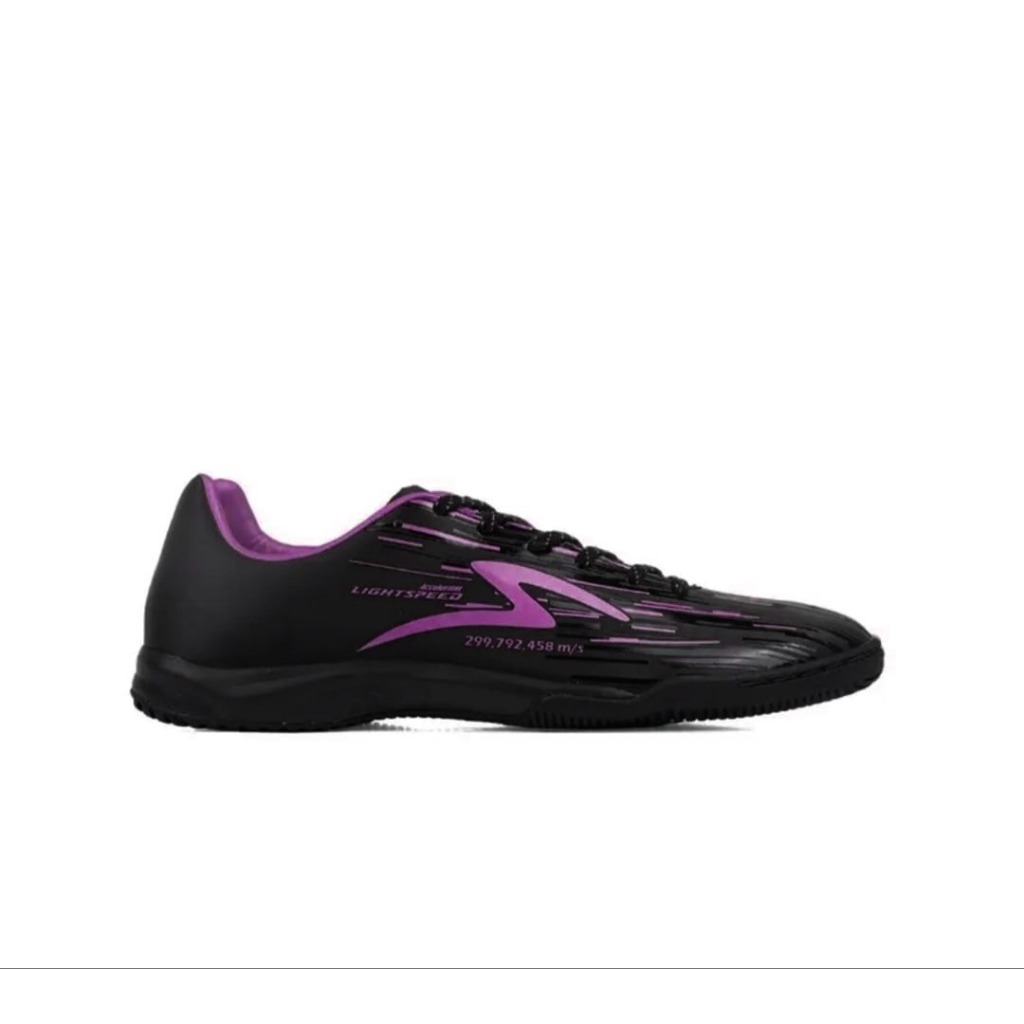 Terbaru Sepatu Futsal Specs Lightspeed Reborn In Black Purple Dewasa