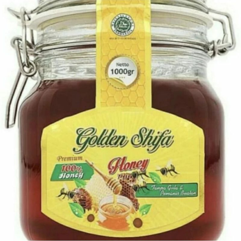 

madu golden honey 1000gr madu murni