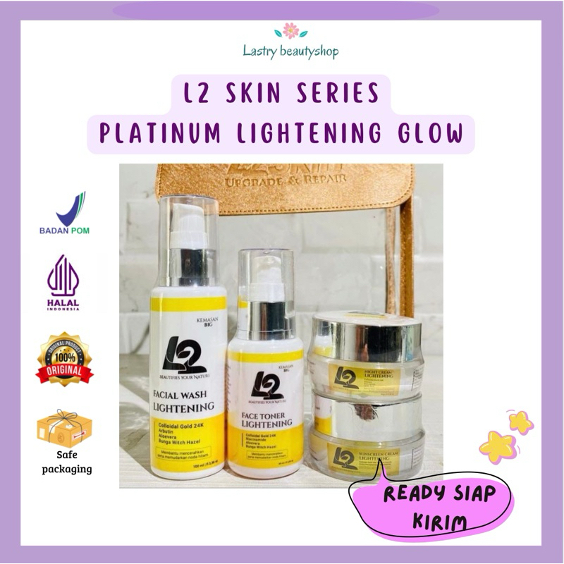 L2Skin - Paket Platinum LIGHTENING GLOW ( REJUVE Formula ) : Intro & Big