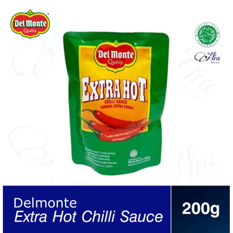 

Delmonte Extra Hot Chili Sauce/Saus Sambal 200g