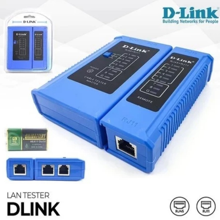 Lan Tester Dlink D-Link RJ45 + RJ11