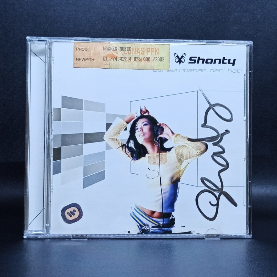 CD SHANTY - PERSEMBAHAN DARI HATI INCLUDE TTD SHANTY ORIGINAL