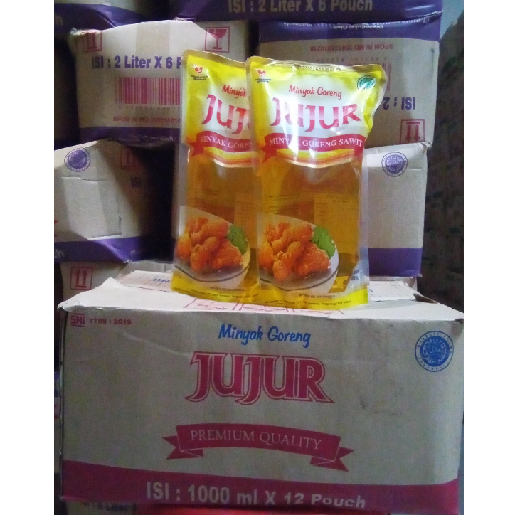 

Minyak Goreng Jujur 1 liter isi 12
