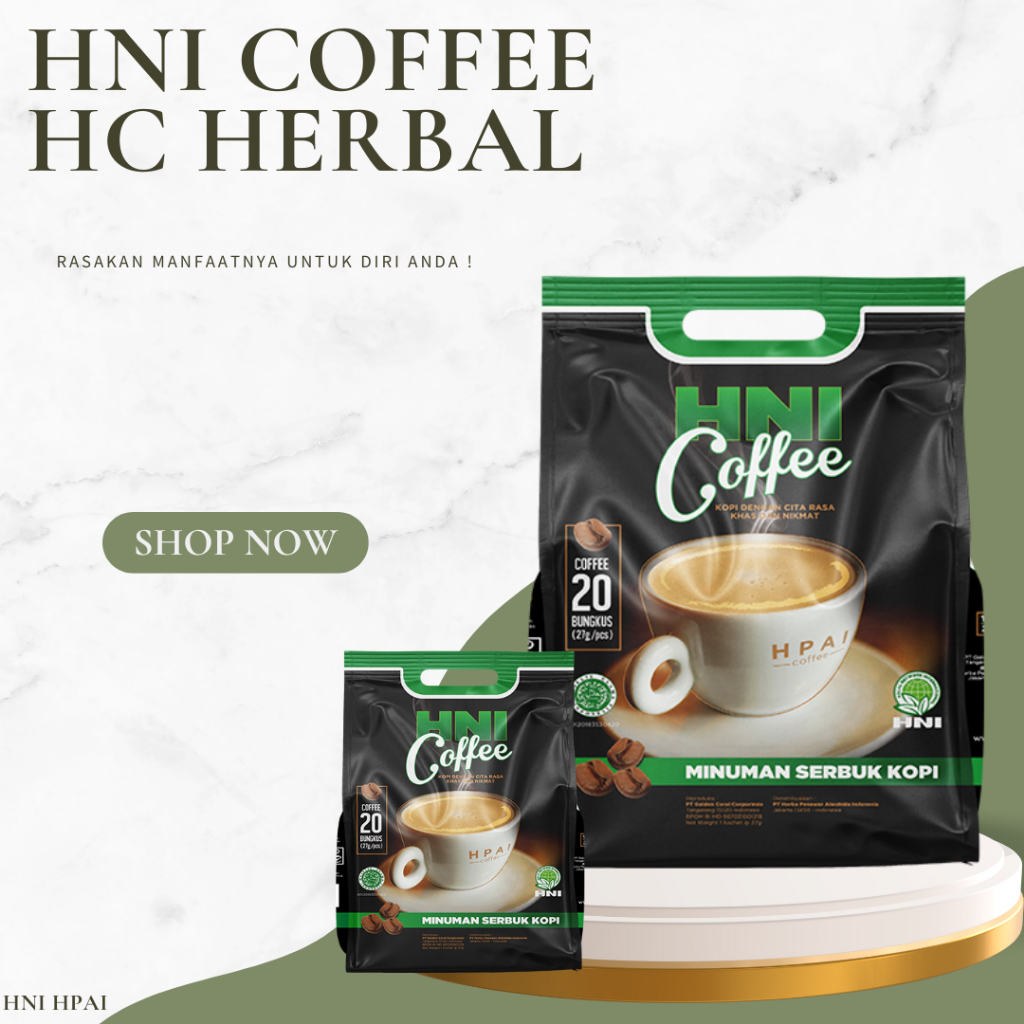 

KOPI HERBAL ( menyehatkan )- HC- HNI COFFEE