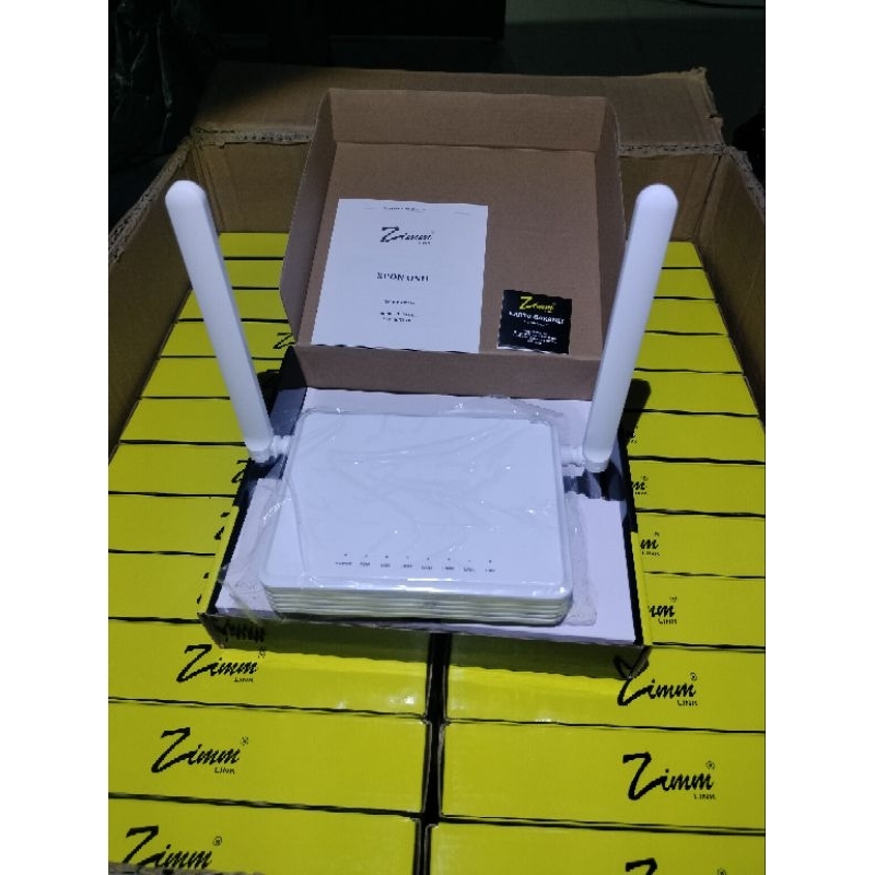 XPON ZIMMLINK ZL2113X, ONT suport EPON DAN GPON 1GE 3FE WIFI VOIP USB