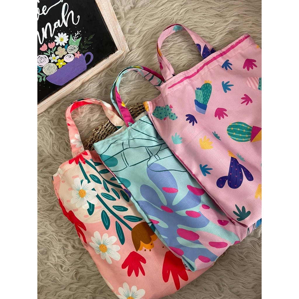 

MURASAKI HANDWORKS - Hampers Lebaran Liburan Natal Tahun Baru - FoodMate Series - Totebag Tumbler Cuttlery Pouch