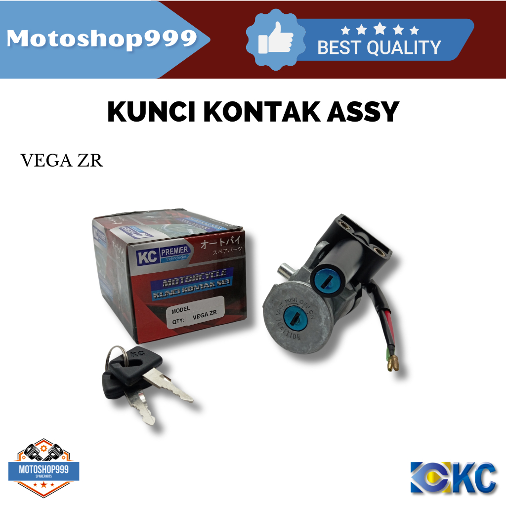 Kunci Kontak Set Vega ZR , Vega RR KCP | Kunci Kontak + Kunci Jok Belakang
