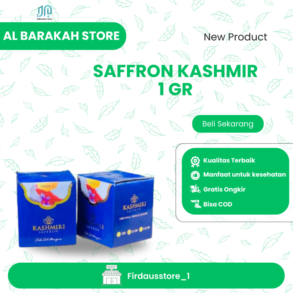 

Herat Saffron Kashmir 1 Gr Original