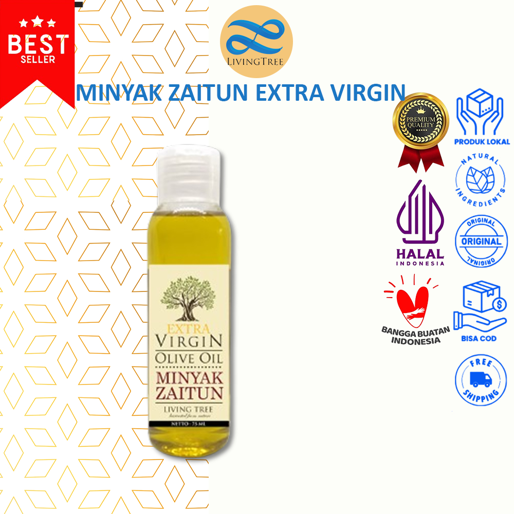 

100Ml Minyak Zaitun Extra Virgin Olive Oil LivingTree | Bisa diminum