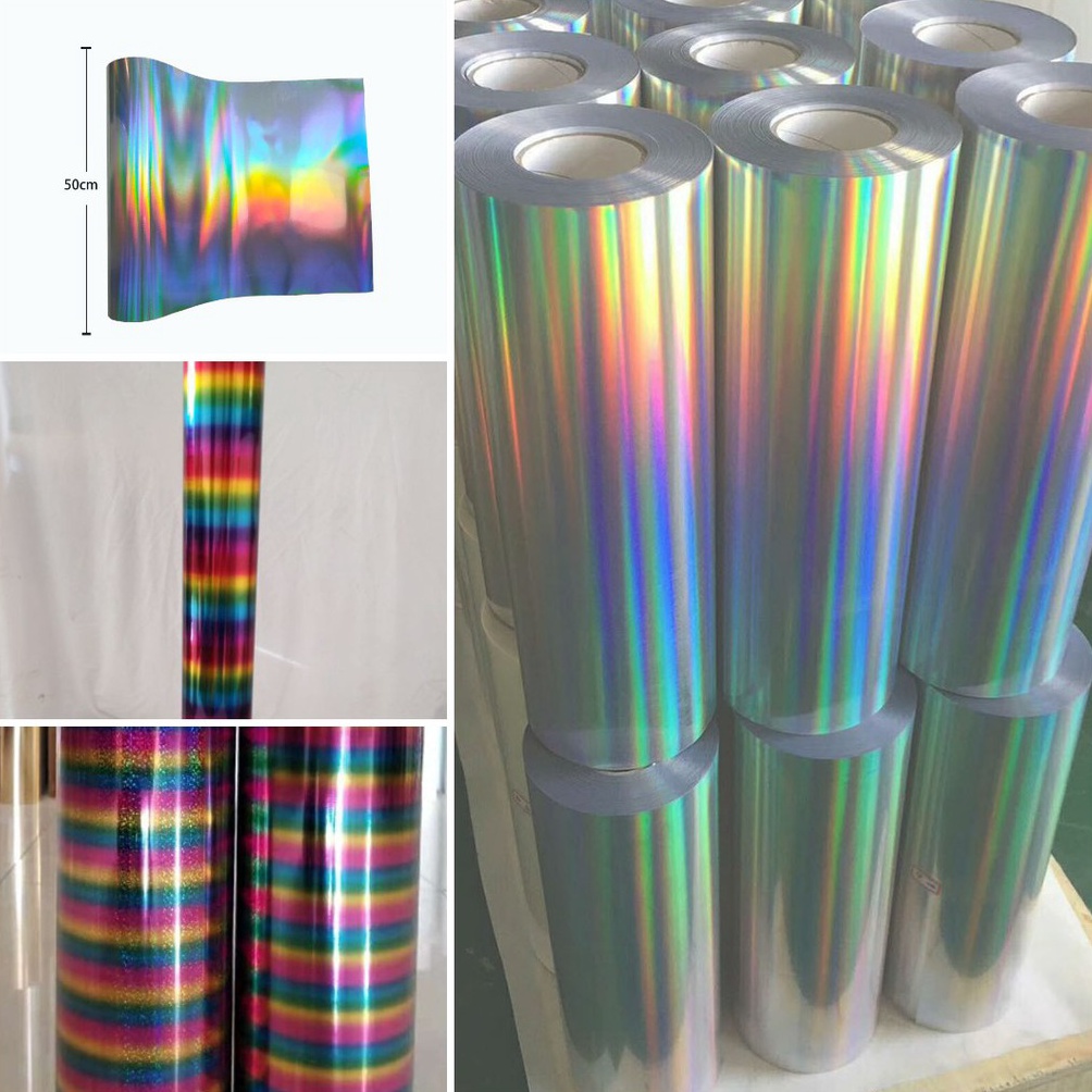 

KODE CIUA Polyflex Foil Motif Spectrum Dan Rainbow Termurah Poliflex Hologram