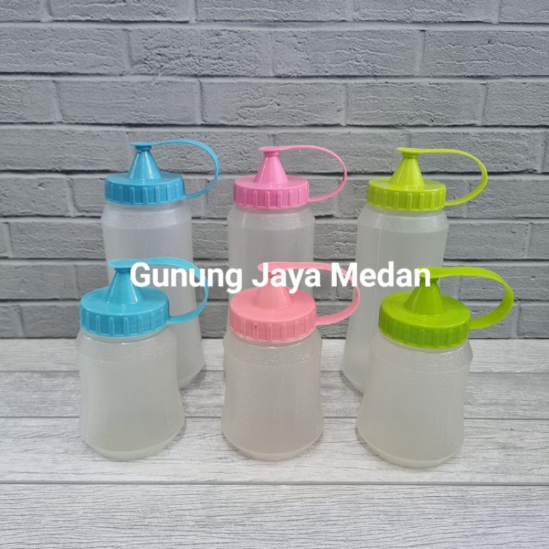 Botol Saus Plastik Besar Kecil 500Ml Dan 300Ml