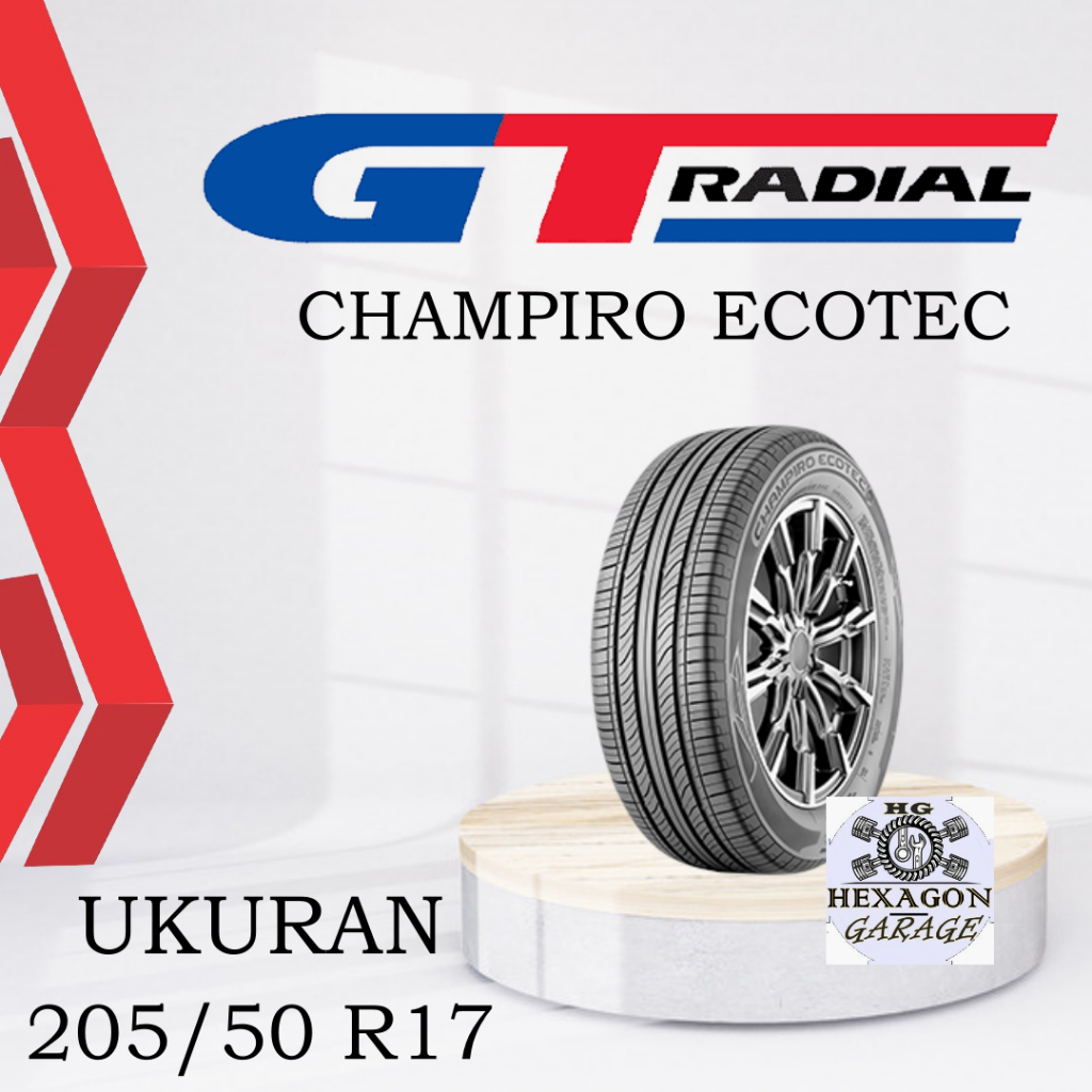 Ban Mobil GT Radial 205/50 R17 Champiro Ecotec