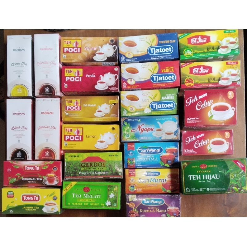 

TEH CELUP JASMINE | VANILLA | BLACK | TEH HIJAU