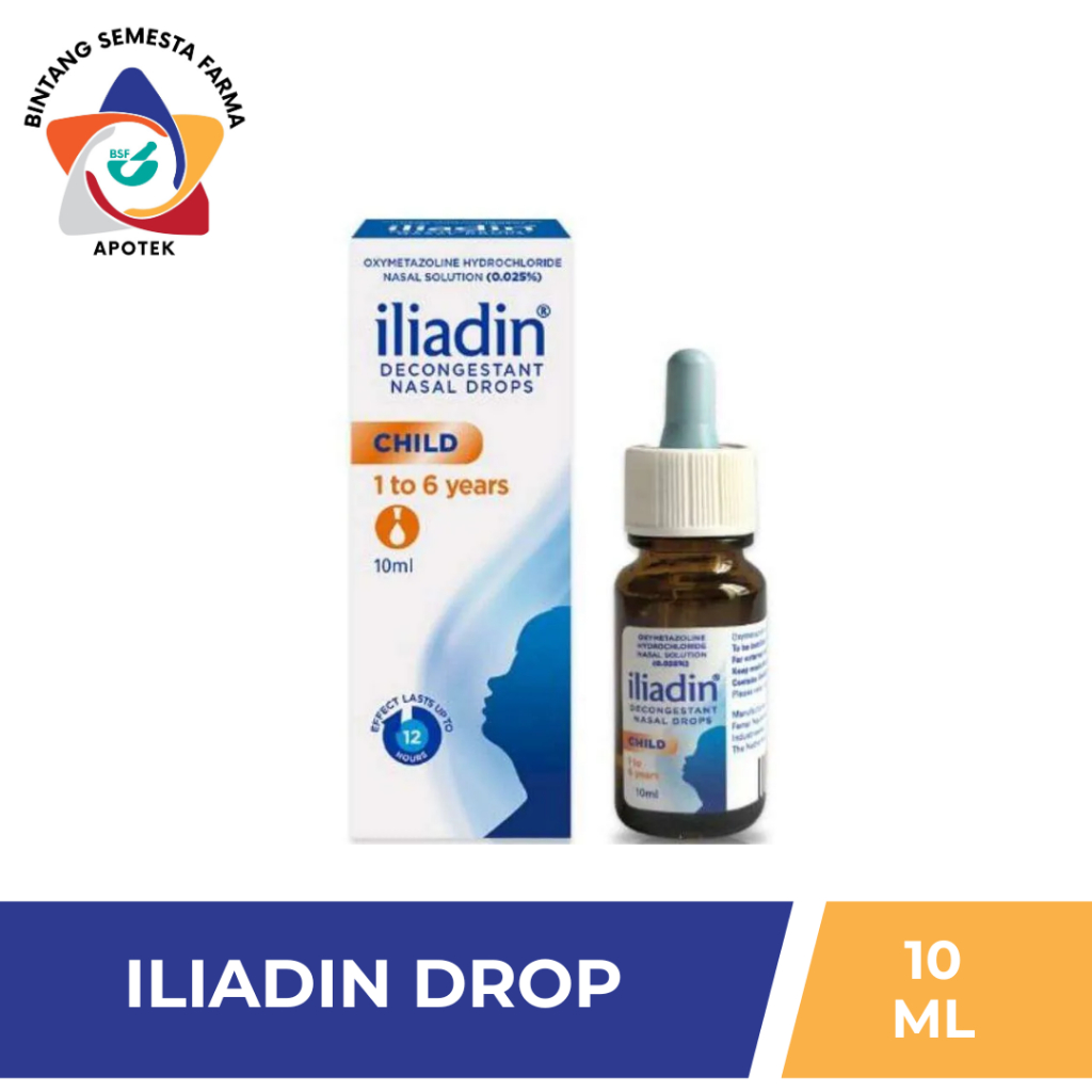 ILIADIN DROP - Semprot / Tetes Hidung tersumbat anak