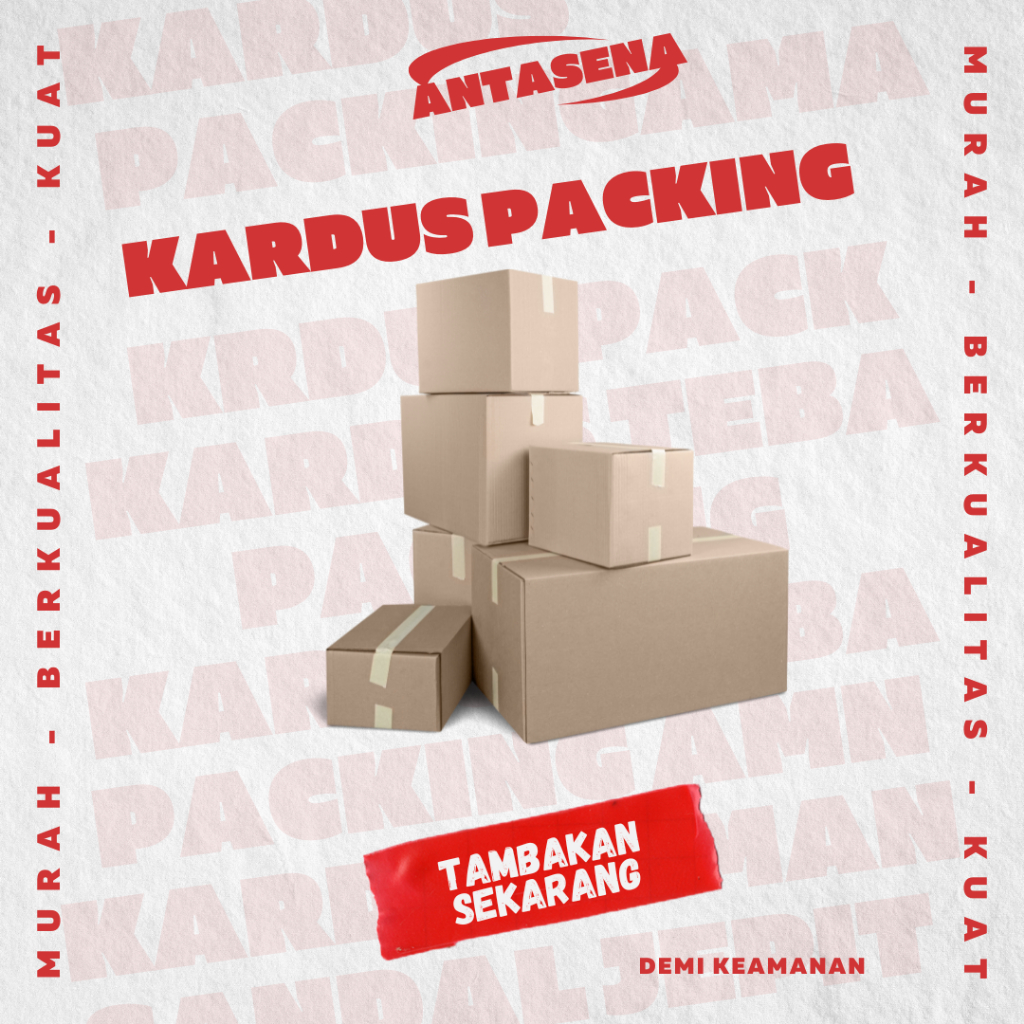 

kardus packing agar pesannamu seamkin aman