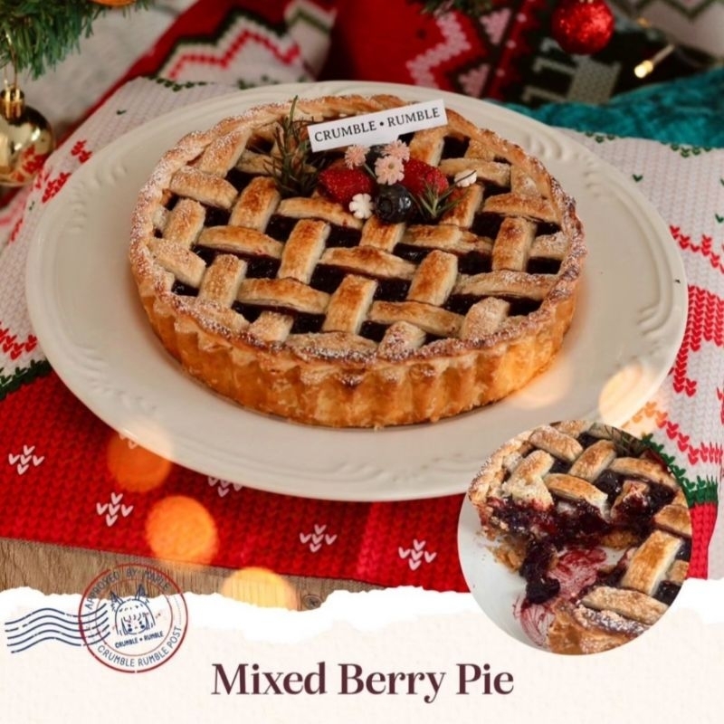 

The Poisoned Apple - Mixed Berry Apple Pie - Pie Apel Beri