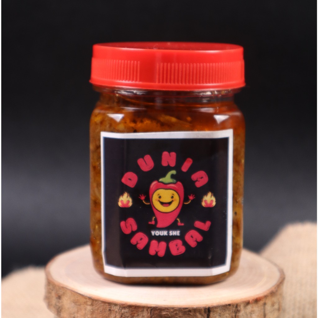 

dunia sambal youk she dengan tiga varian yang membuat kita semangat dengan rasa pedasnya