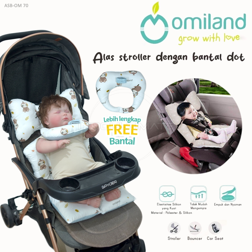 Omiland Alas Stroller Baby Alas Stroller Bayi Alas Stroller Stroller Universall Stroller Pad Alas
