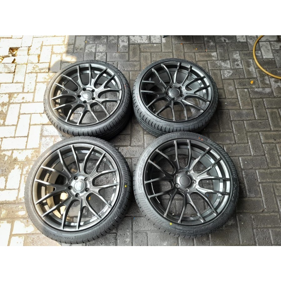 Velg mobil Seken untuk BMW R20 lebar 8,5/10 H5x120 ET 35 + Ban accelera 245/35 R20