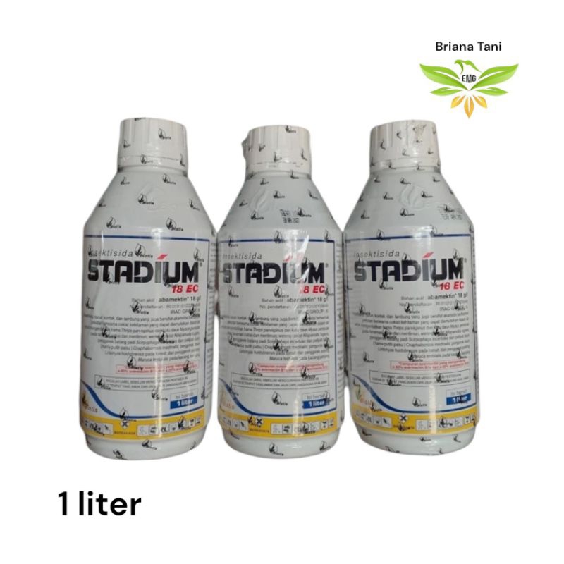 ￼Stadium 1 Liter 18EC Insektisida Abamectin 18g/l Sundep Slendep Wereng Biotis Abacel Demolish
