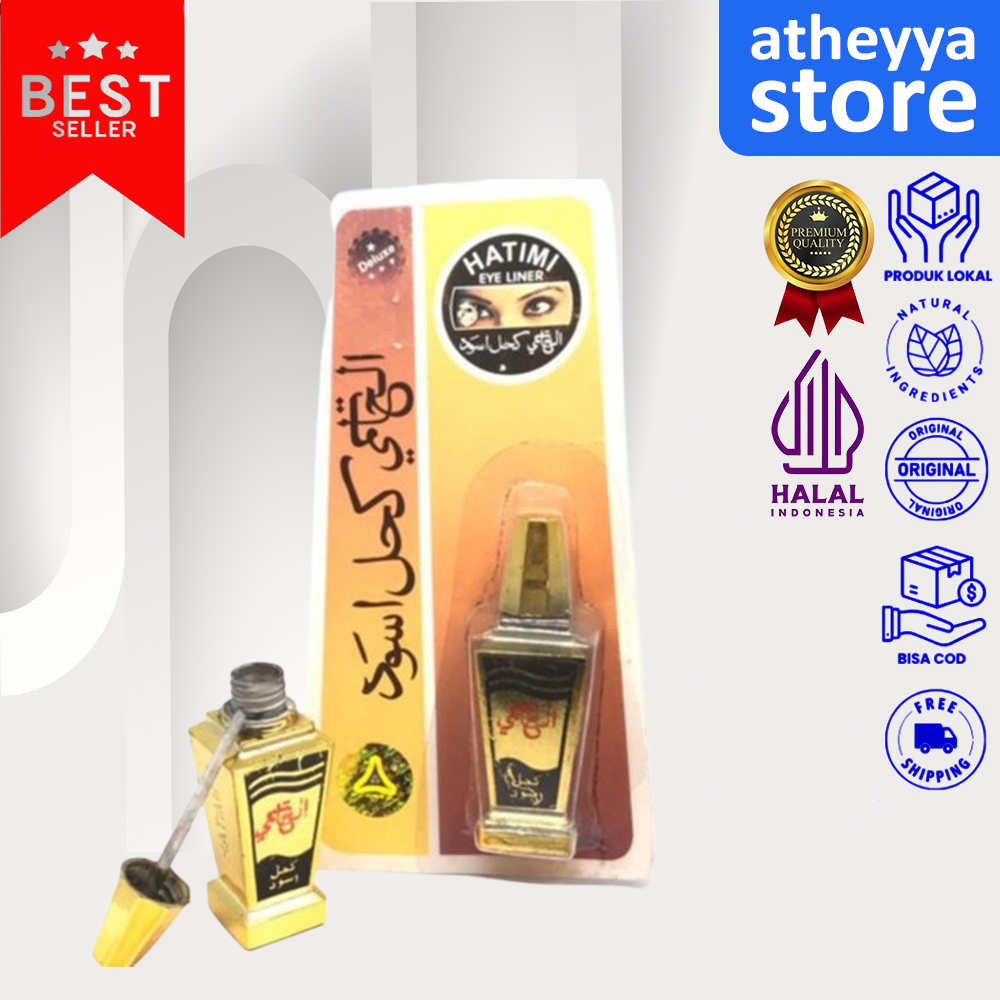 Celak Mata Hatimi Aswad Bubuk Original / Hatimi Kajal Celak Mata Bubuk Aswad / Hatimi Eye Liner Kaja