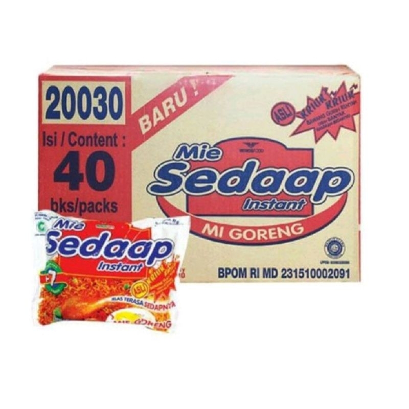 

MIE SEDAAP DUS ISI 40PCS