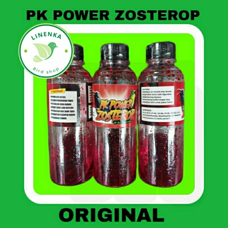 POWER ZOSTEROP DOPING BURUNG PLECI SUPLEMEN VITAMIN BURUNG PLECI KONIN SOGON