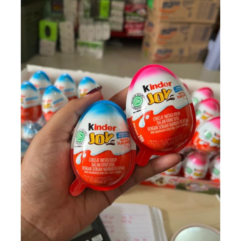 

kinderjoy creamy 2 pcs + bonus mainan