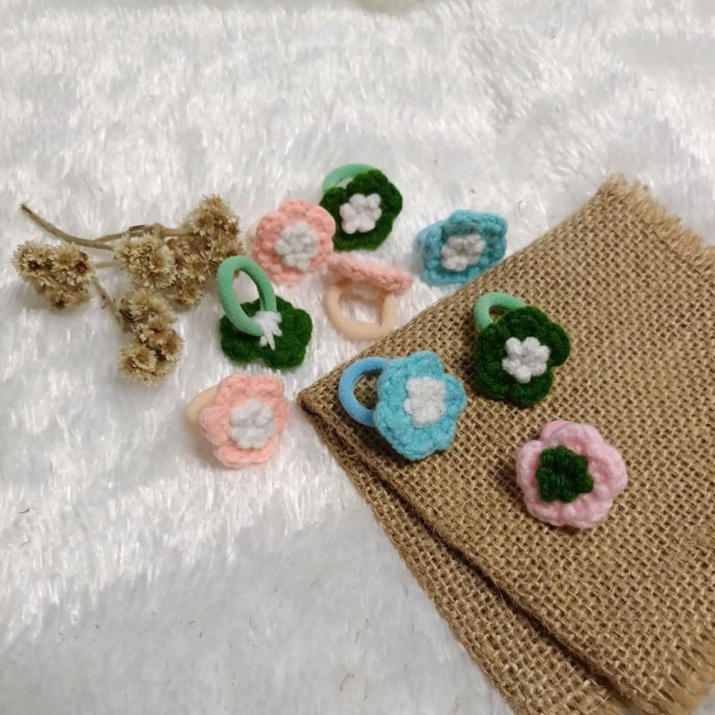 ikat rambut|ikat rambut anak wanita|ikat rambut rajut