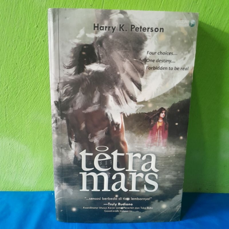ORIGINAL BEKAS NOVEL TETRA MARS - HARRY K PETERSON - PENERBIT MIZAN FANTASI - NOVEL FANTASI
