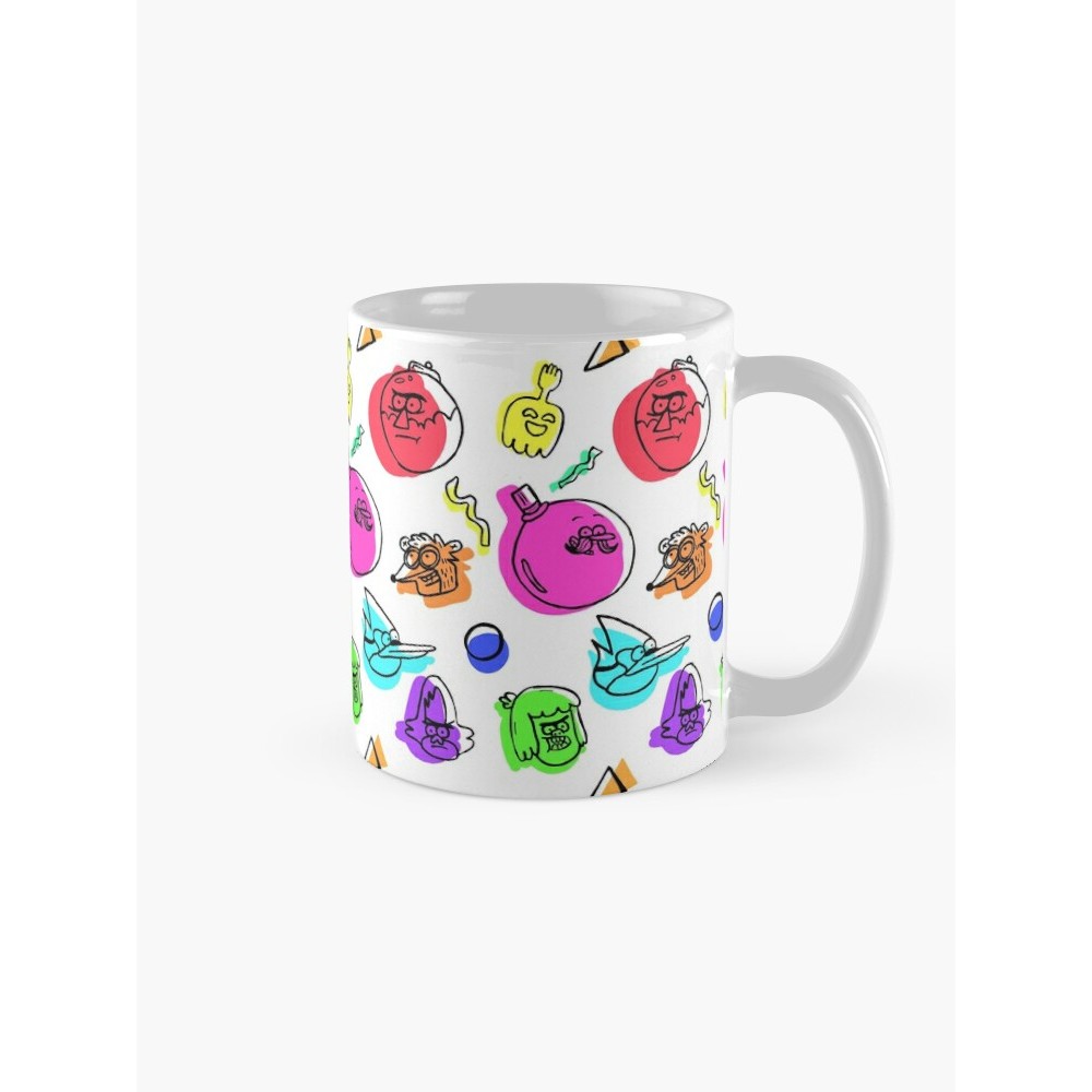 Mug Gelas | Hadiah | Hampers | Regular Show Characters Coffee Mug