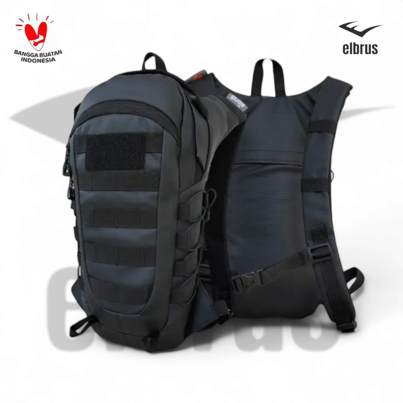 ELBRUS - Tas Ransel Pria Trail Motor Cross Kecil Army Tactical Tas Ransel Sepeda Olahraga Water Repe
