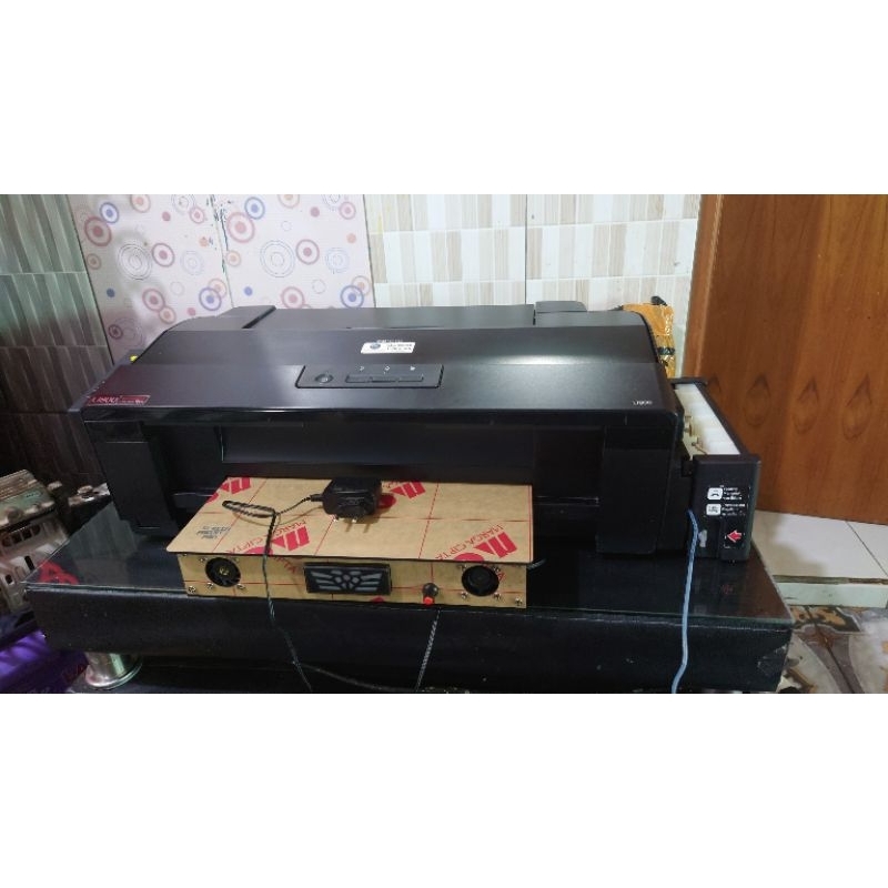 Mesin sablon DTF seri Epson L1800 paket ( tanpa bahan baku )