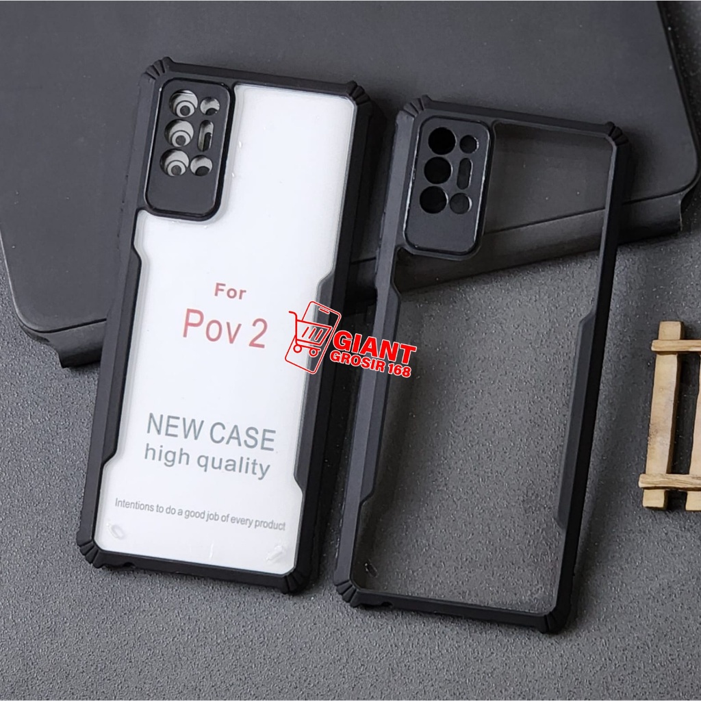 Tecno Pova 2 Tecno Pova Neo 3 Fusion Case Armor Shockproof Casing hp Tecno Pova 2 Tecno Pova Neo 3