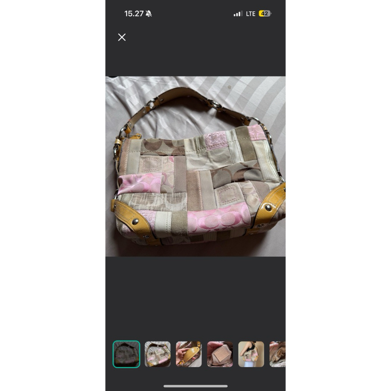 Coach Carly Patchwork Rare
