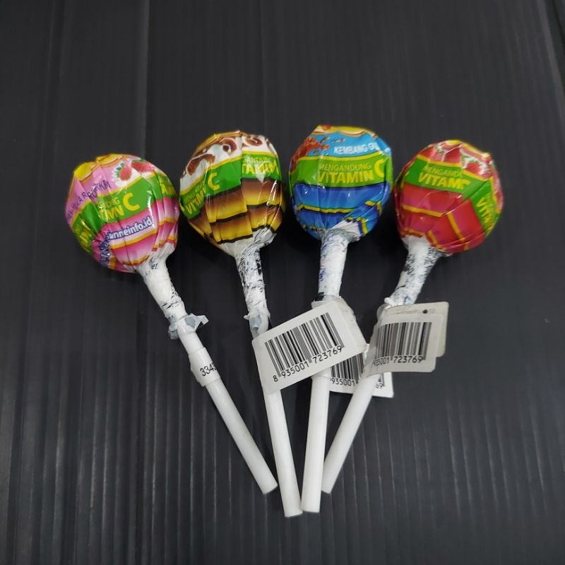 

Chupa Chups Kembang Gula Lolipop Aneka Rasa 12gr paket 5pcs