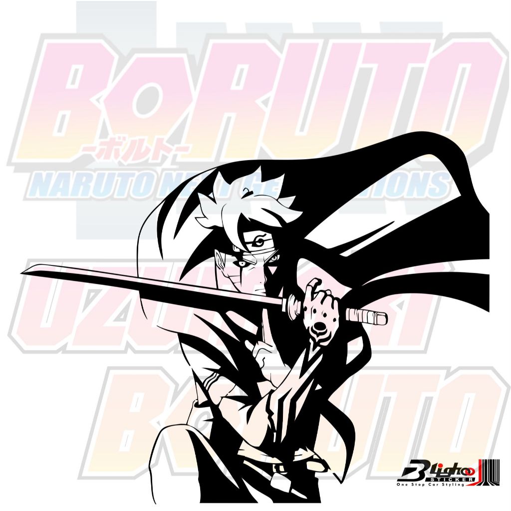 

BLIGHOO CUTTING STICKER BORUTO UZUMAKI STIKER MOBIL ANIME BORUTO NEXT GENERATION VARIASI KEREN