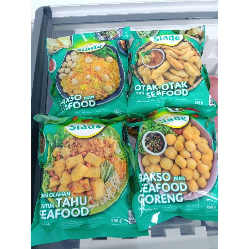 

Siade Bakso Ikan Seafood / Siade Otak Otak Ikan Seafood / Siade Ikan Tahu Seafood / Siade Bakso Goreng Ikan Seafood