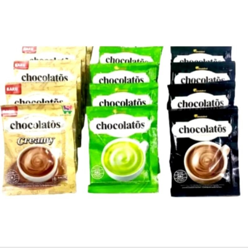 

CHOCOLATOS DRINK renceng isi 10 sachet @28 gr.