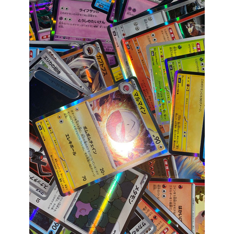 Kartu Pokemon TCG Jepang Hologram Random