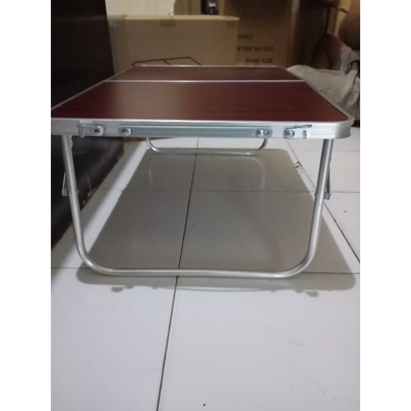 meja lipat koper