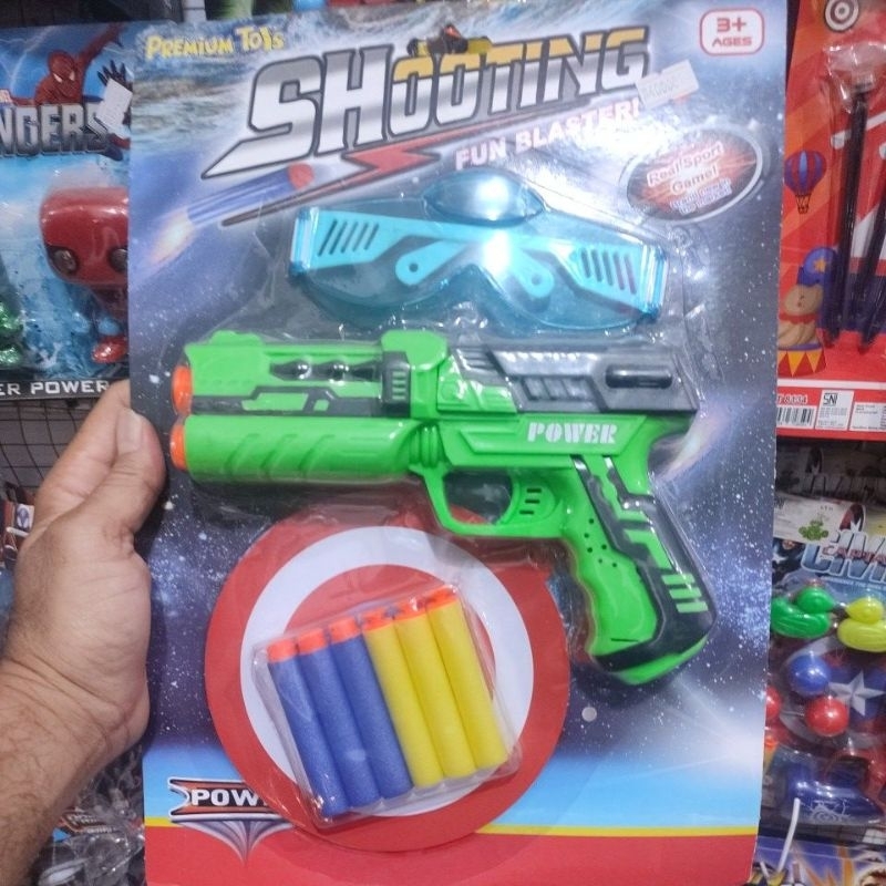 Mainan Pistol / Pistol Soft Bullet /Mainan Pistol Peluru Busa