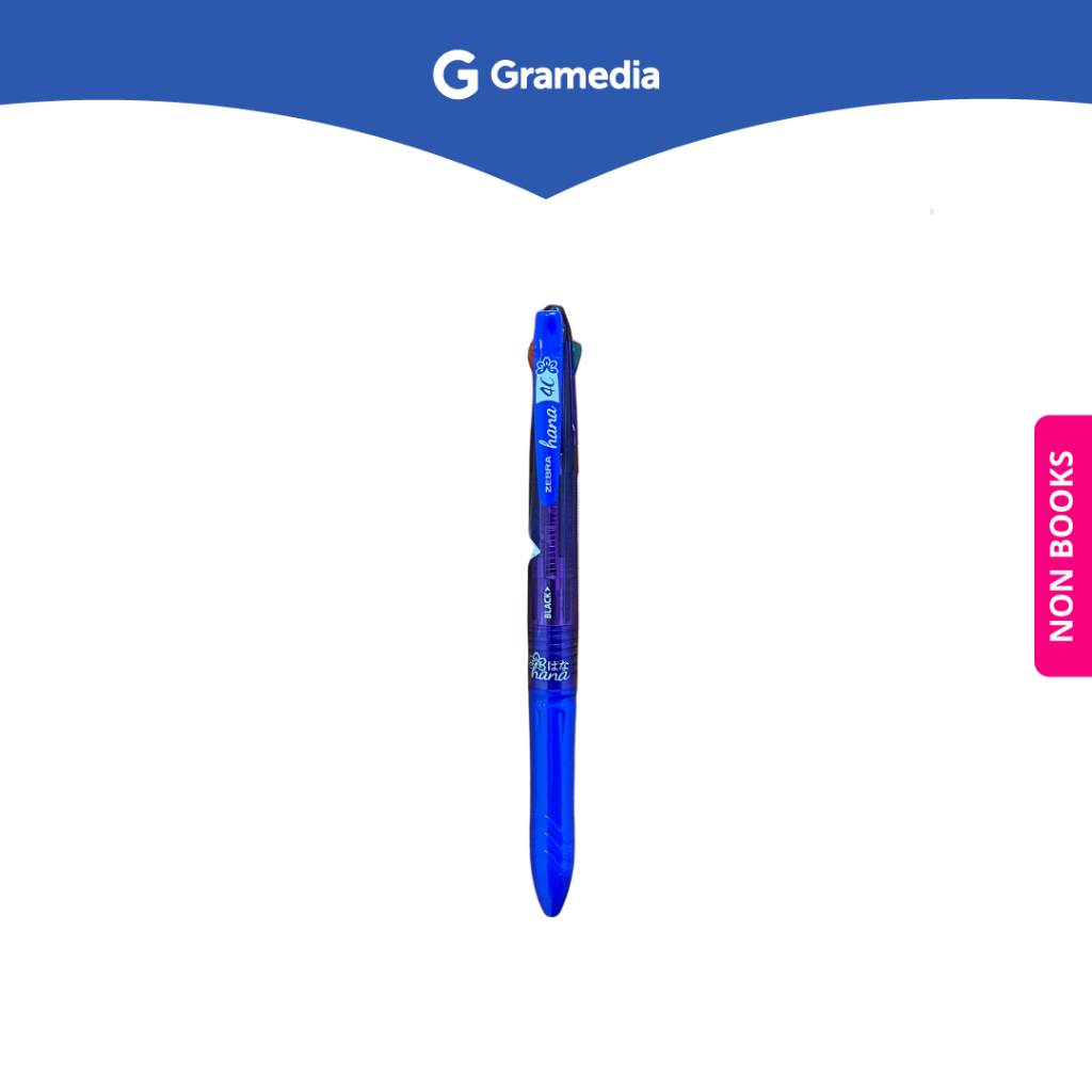 

Gramedia Depok - ZEBRA HANA 4C BLUE