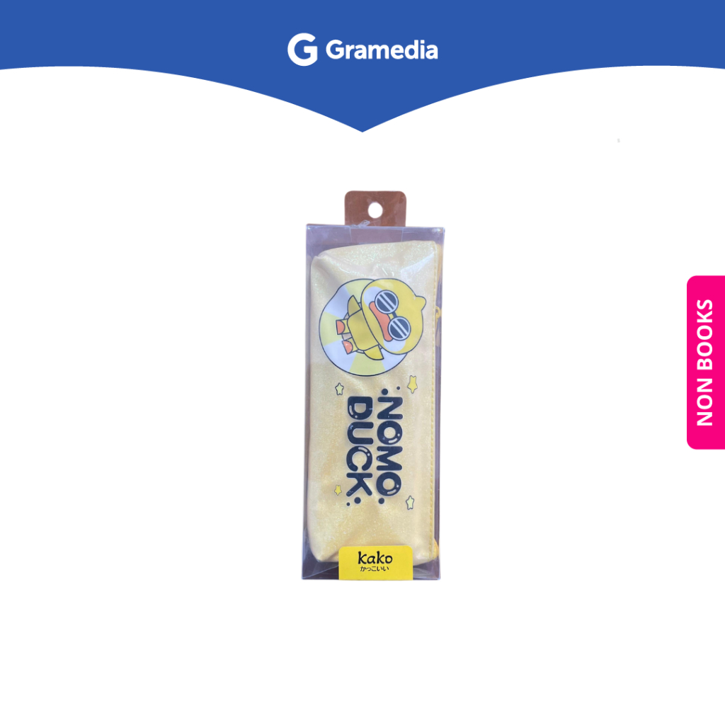 

Gramedia Depok - KAKO PENCASE TRAPEZOID NOMO DUCK YELLOW SUMMER SERIES MHL070652