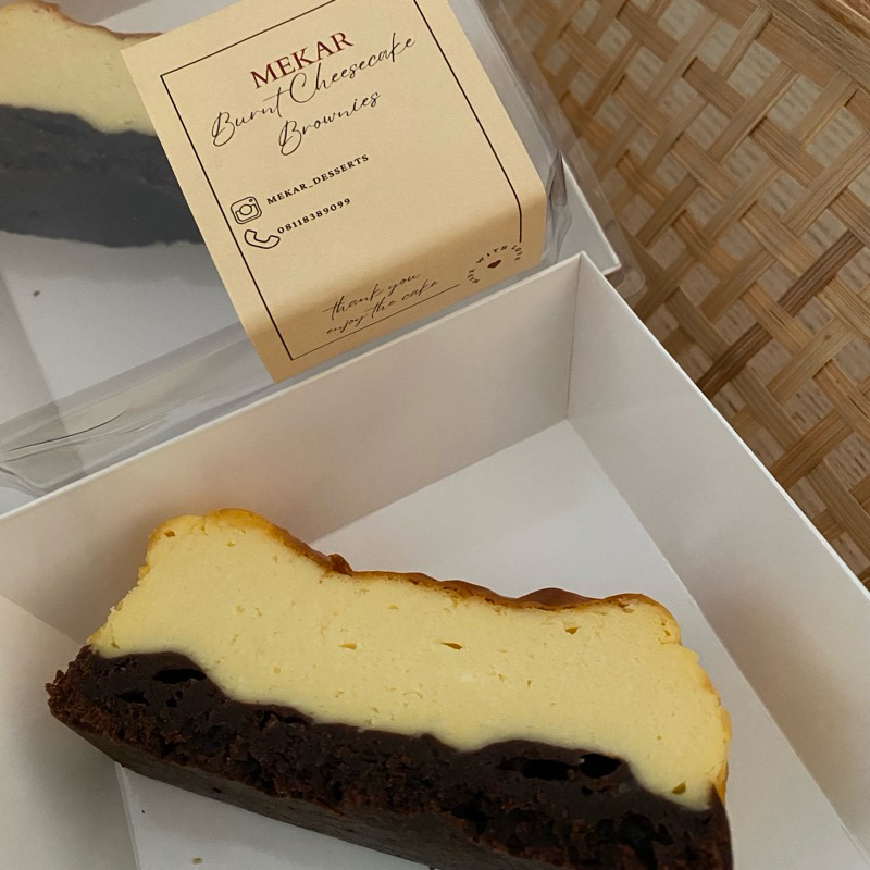 

MEKAR Burnt Cheesecake Brownies