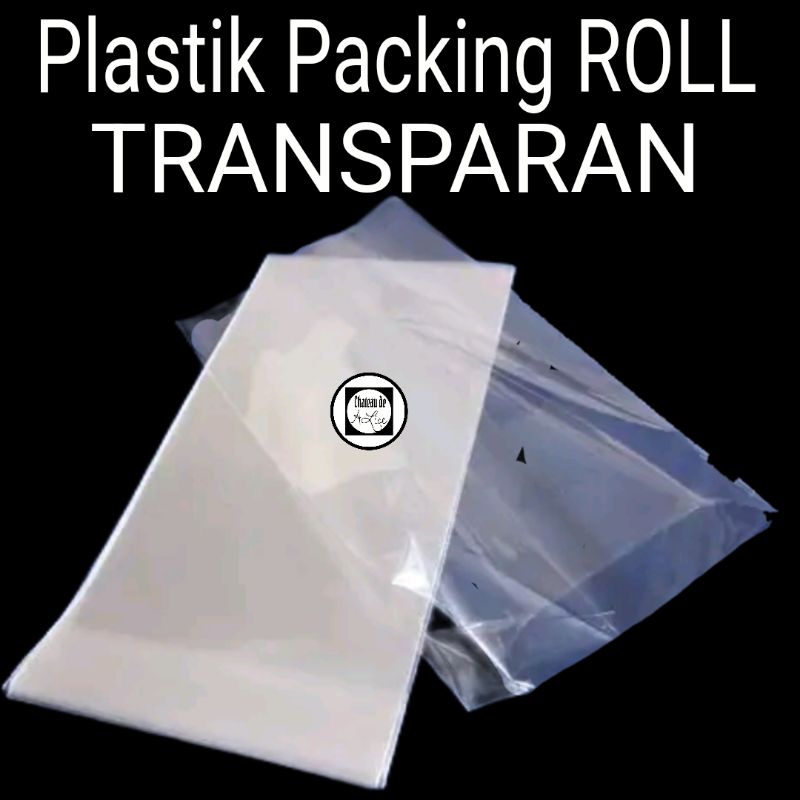 Plastik ROLL packing Laundry Plastik KARPET  PP BENING POLOS Plastik packing LAUNDRY HITS