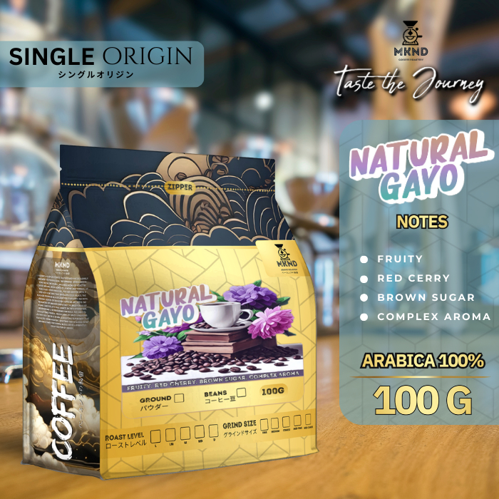 

KOPI ARABIKA GAYO NATURAL 100 GRAM SINGLE ORIGIN SPECIALTY COFFEE