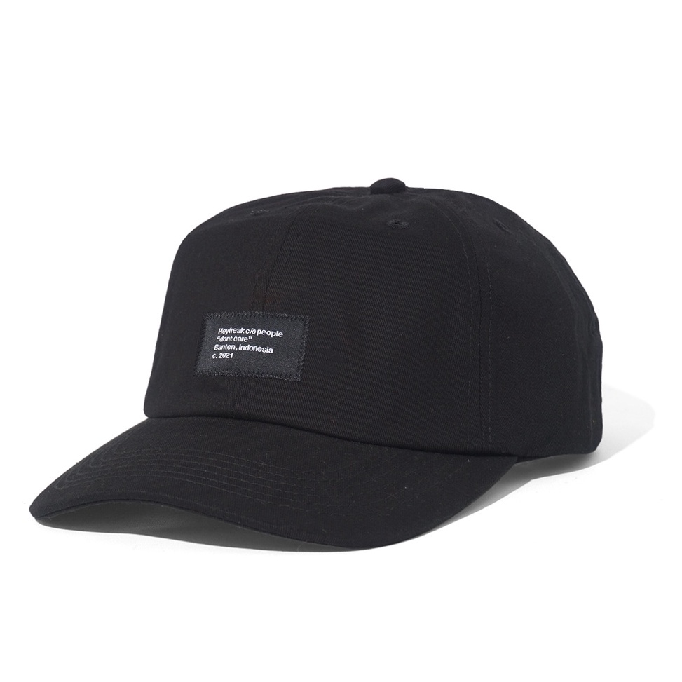 MURAHMERIAH Heyfreak Caps  Topi  Buraku Black