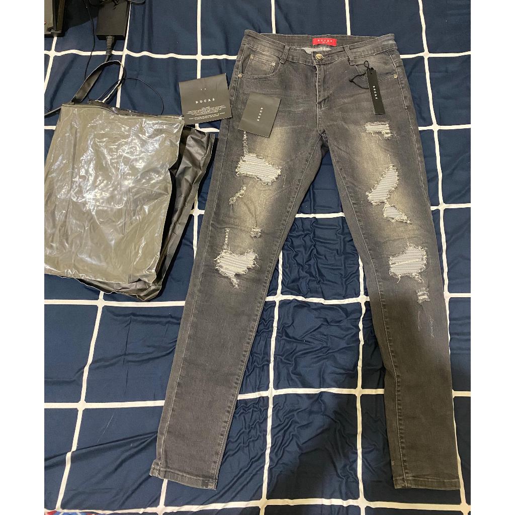 RUCAS Season 11 Grey Caviar Leathe - Size 30